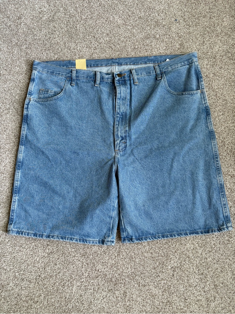 Wrangler Men's Light Blue Denim Jean Shorts